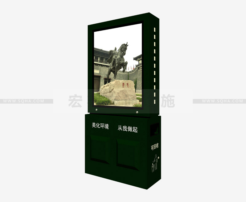 廣告垃圾箱生產廠家-廣告垃圾箱制作、價格